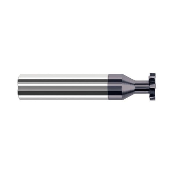 1/4 in. Cutter dia. x 3/32 Width x 1/8 in. Neck CarbideSquare Deep Stagger Keyseat Cutter, 6 Flutes